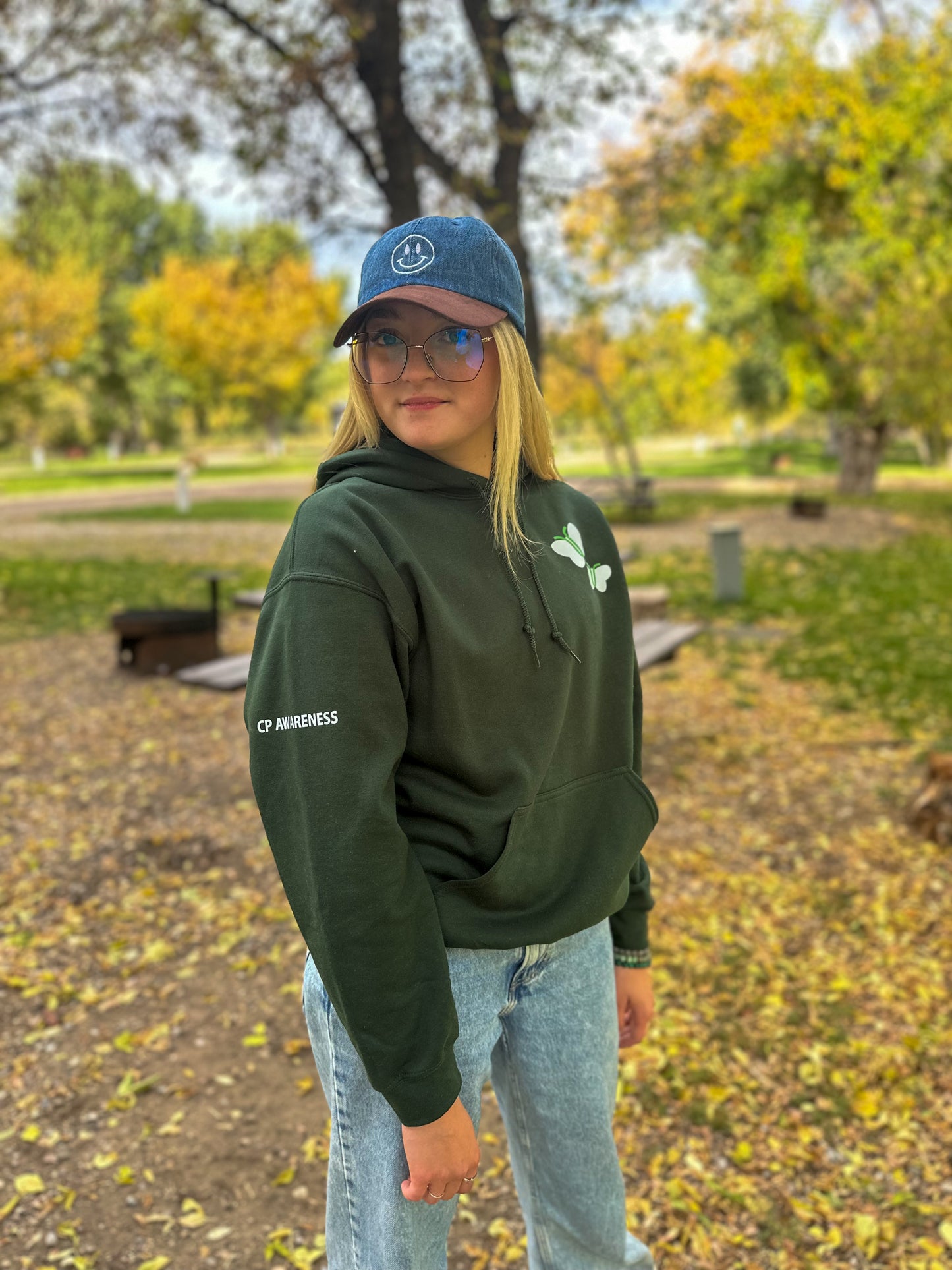 Go Green CP Awareness Hoodie